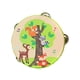 thumbnail image 5 of Pandereta De Mano De Madera, Juguete Educativo Con Campanas De Mano Para Juegos De Baile, Juguetes KTV De 15 Cm, Zorro, 5 of 5