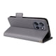 thumbnail image 5 of Funda Cartera para Motorola MOTO Edge 50 Neo 5G Tapa Flip con Ranuras y Soporte Gris, 5 of 5