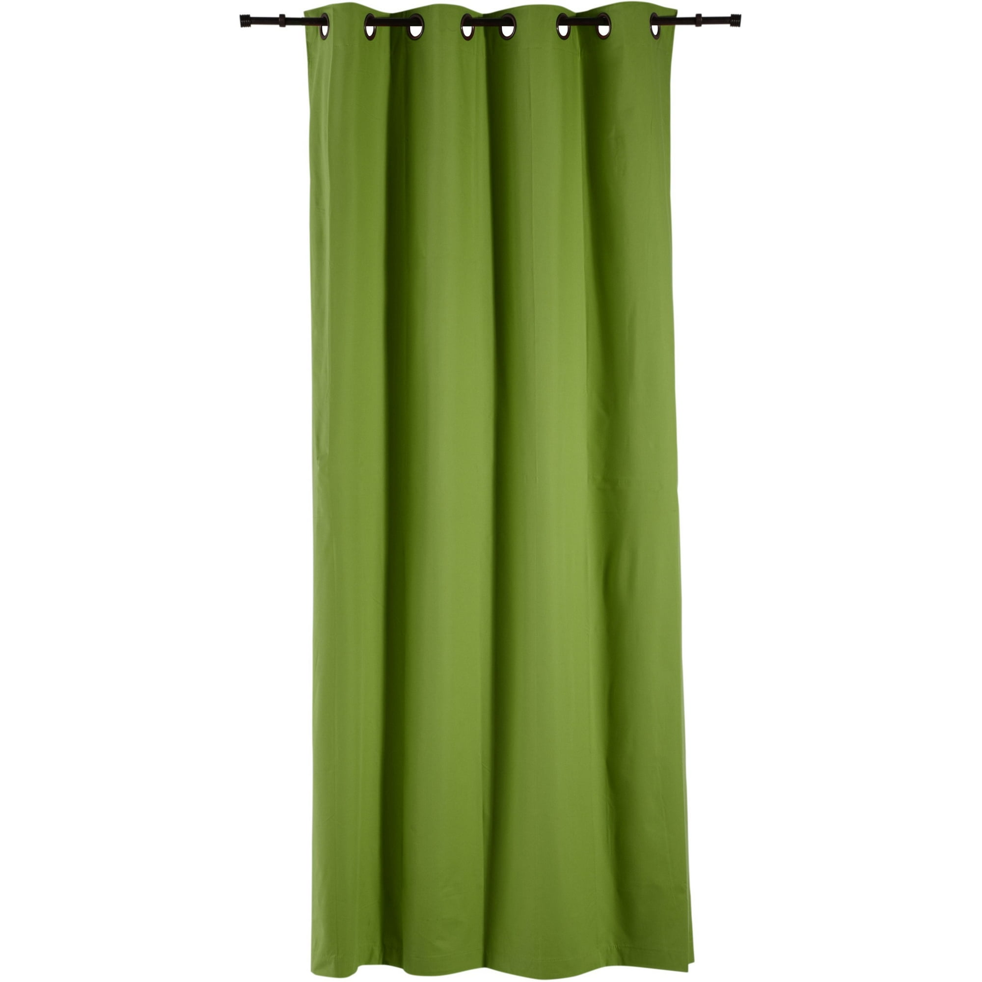 Texfina - Cortina Blackout Ojetillos 135x230 Cm - Verde
