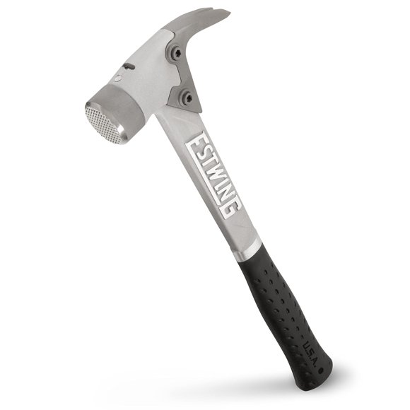 Martillo Estwing 400 g Aluminio de Garra Recta Negro