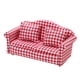 thumbnail image 1 of 1/12 Casa De Mu?ecas Muebles En Miniatura Moderno Love Seat Sillón Sofá Sofá, 1 of 5