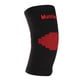thumbnail image 3 of tejido de punto clásico color rojo negro mantener cálido deporte rodilla rodillera m, 3 of 3