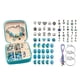 thumbnail image 5 of 66x Juego De Fabricación De Pulseras Colgantes DIY Craft Spacer Beads Para La Fabricación De Joyas Azul, 5 of 5