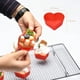 thumbnail image 5 of Molde de silicona para magdalenas de 12 piezas con revestimiento antiadherente, molde para muffins, molde de silicona para mini magdalenas de 2,75 pulgadas con forma de corazón, contenedor de almacena, 5 of 6