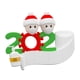 thumbnail image 1 of Adorno Colgante De árbol De Navidad De Navidad 2020 Decoración Familiar Personalizada Para 2 Personas, 1 of 3