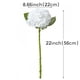 thumbnail image 2 of Hortensia artificial DUYONE Lifelike de 56 cm con 3 hojas (blanca), 2 of 9