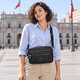 thumbnail image 2 of Bolso Cruzado Compacto con Correa Ajustable y Múltiples Cierres, 2 of 4