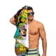 thumbnail image 5 of Los Osos Montañeses Toalla de playa de secado rápido con diseño temático, regalo para mujeres y niñas, ideal para cumpleaños, fans, amantes de la música, uso en la playa o al aire libre, 78 × 180 cm, 5 of 6
