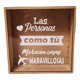 thumbnail image 3 of Alcancía de madera personalizada con frase, 3 of 3