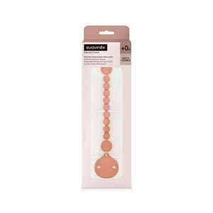 Suavinex - Broche Bolitas Silicona Teja