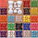 thumbnail image 1 of Kit de 11 piezas de cubiertas de botones y palanca I‑Green para GameCube NGC – ucky Do, 1 of 2