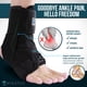 thumbnail image 3 of Tobillera Z ATHLETICS Zenith con cordones ajustable negra M, 3 of 6