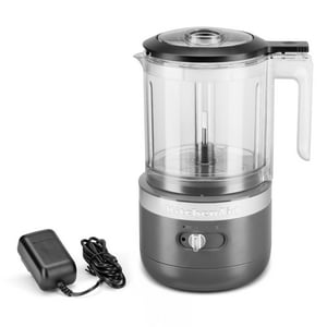 Picadora De Alimentos Kitchenaid Kfcb529Qdg Inalámbrica, 1,2 L, Gris Antracita