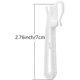 thumbnail image 4 of Gancho de plástico ajustable para cortinas plisadas, sistema de trinquete de 30 piezas de 2,76 pulgadas, 4 of 4