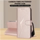 thumbnail image 5 of Funda Cartera Fibra de Carbono para Samsung Galaxy S20 FE con Soporte y Cierre Magnético Rosa, 5 of 6