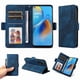 thumbnail image 2 of Carcasa FOXDOCK OPPO A74 4G de cuero PU, diseño acolchado clásico, protección contra caídas y rayones, 2 of 5