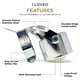thumbnail image 2 of Tapón para botellas de champán KLOVEO WAF de calidad profesional, 2 of 6