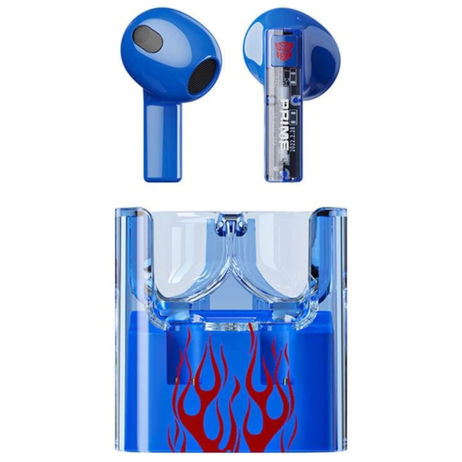 Audífonos Bluetooth Transformers Azul Tf-t08 - Ps