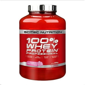 Scitec Nutrition - 100 Whey Protein Professional 78Sv Frutilla Chocolate Blanco
