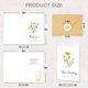 thumbnail image 2 of Tarjetas de Agradecimiento HiABNRT 25 unidades – Diseño de flores silvestres, 2 of 6