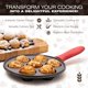thumbnail image 2 of Estufa eléctrica antiadherente Aebleskiver Pan KUHA de hierro fundido, 2 of 7