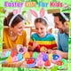 thumbnail image 4 of Huevos de Pascua precargados con forma de beso de mono con juguetes pop de animales marinos, 4 of 6