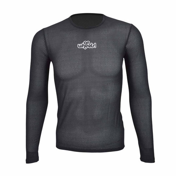 Polera Primera Capa On Wheels Negra 2xl