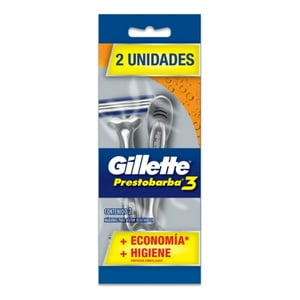 Gillete - Gillette Prestobarba3 - Afeitadora Desechable 2 Unidades