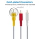 thumbnail image 4 of Cable AV Mcbazel chapado en oro de 3 RCA, 1.8 m, para Wii, Wii U y TV, 4 of 6
