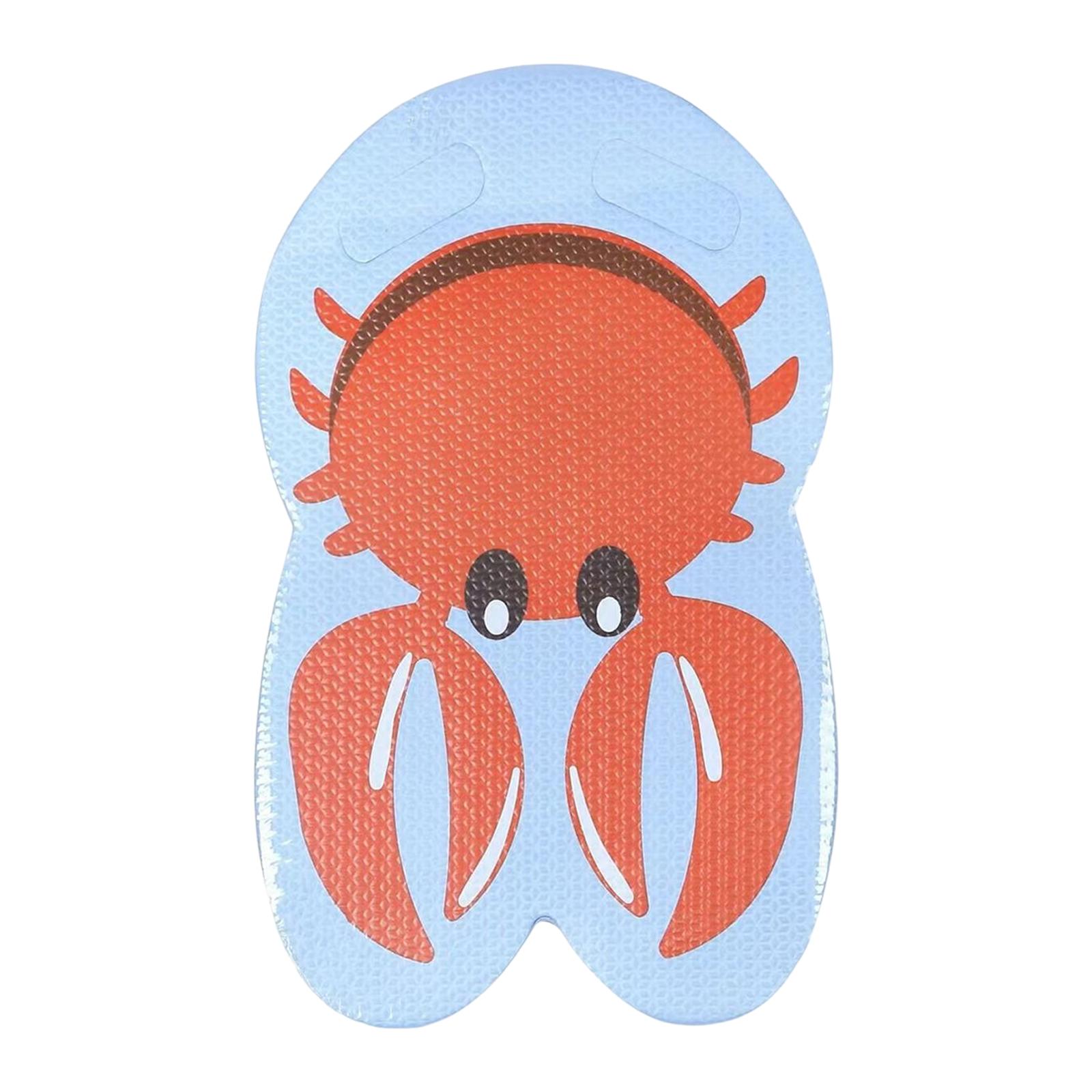 Ioensy - Tabla De Natación Para Niños, Dos Agarres, Tabla De Entrenamiento De Natación, Eva, Flotador De Natación, Cangrejo