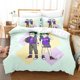 thumbnail image 1 of New Bad Girl Coven Bedding Set Single Twin Full Size Bed Set Adult Kid Bedroom Duvet cover Sets Anime Bed Sheet Set Bed Sheets, 1 of 5