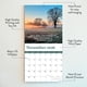 thumbnail image 3 of Calendario de pared Hannah Faith 2026 con versículos de la Biblia de 30 x 23 cm, 3 of 8
