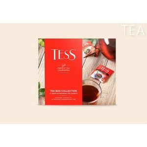Té Tess Estuche De Regalo 60 Bolsitas 12 Sabores