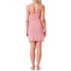 thumbnail image 3 of INSPIRE CHIC Vestido de Noche para Mujer con Tirantes Espagueti, Vestido de Dormir con Ribete de Encaje sin Mangas, Camisón Sexy de Tirantes XS Rosa Claro, 3 of 5