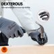 thumbnail image 5 of Guantes de trabajo de seguridad Vgo... NT2110 Revestimiento de nitrilo, talla L, gris, 5 of 5
