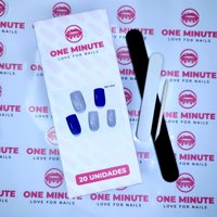 One Minute - Uñas Gel Semicuradas Diseño 026