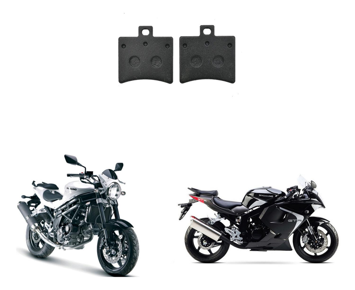 Genérico - Pastillas De Freno Traseras Moto Hyosung Gt 650 / Gtr 650