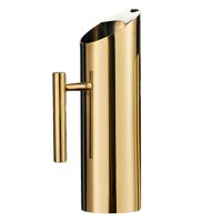 Magideal - Jarra De Bebidas Frías, Jarra De Té Helado, Botella De Agua De Acero Inoxidable, Jarra De Jugo Con Boquilla, Hervidor De Café Para Cafeterías, Fiestas 1.5L