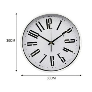 Genérico - Reloj De Pared 30 Cm De Diámetro