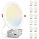 thumbnail image 1 of Luz de techo LED sin lata Amico de 7" 5CCT regulable 15W 1300 lm, 1 of 7