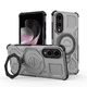 thumbnail image 1 of Funda FOXDOCK para Samsung Galaxy S25 Edge , magnética, ligera, soporte 360°, antigolpes, 1 of 4