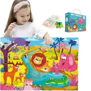 Genérico - Puzzle 60 Piezas Zoologico