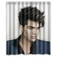 thumbnail image 1 of Cortina de ducha Adam Lambert, juego de cortinas de baño con ganchos, tamaño 60 x 72 pulgadas, 1 of 3
