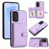 Foxdock Funda Para Samsung Galaxy A33 Con Bloqueo Rfid - Diseño Elegante Con Cierre De Botón