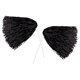 thumbnail image 1 of Cocteleras de poliéster negras Cheerleading Pom-Poms Beistle, 12 x 11 pulgadas, 2 unidades, 1 of 7