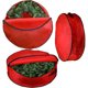thumbnail image 1 of Bolsas para Coronas Navideñas Iconikal, 3 Piezas, 30 in x 7 in, 1 of 3