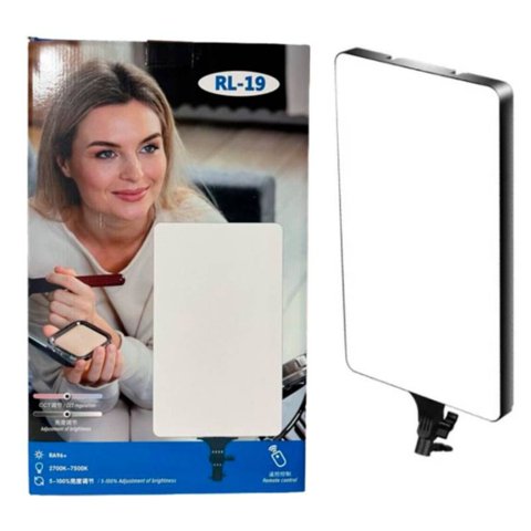 Click Ventas - Panel Lampara Luz Led Fotografía Video Control Remoto Rl-19