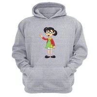 Genérico - Polerón Canguro Chilindrina Gris Claro Talla Xs Unisex