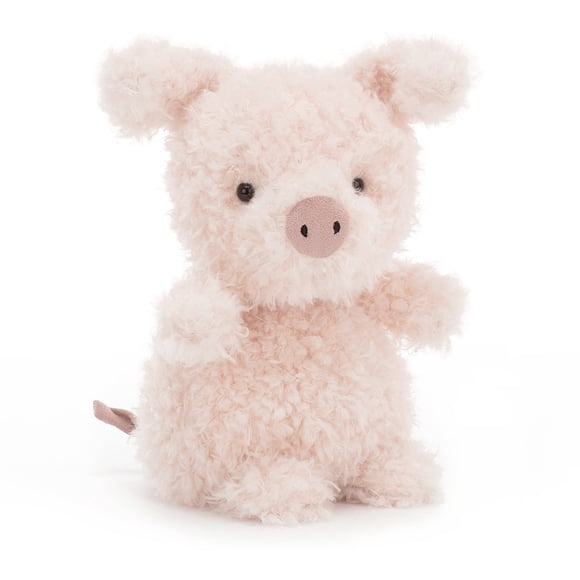 Peluche de peluche Jellycat Little Pig Farmyard, 18 cm