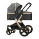 thumbnail image 4 of Coche Cuna Con Silla Nido Y Cubre Pies Gris Dorado, 4 of 8